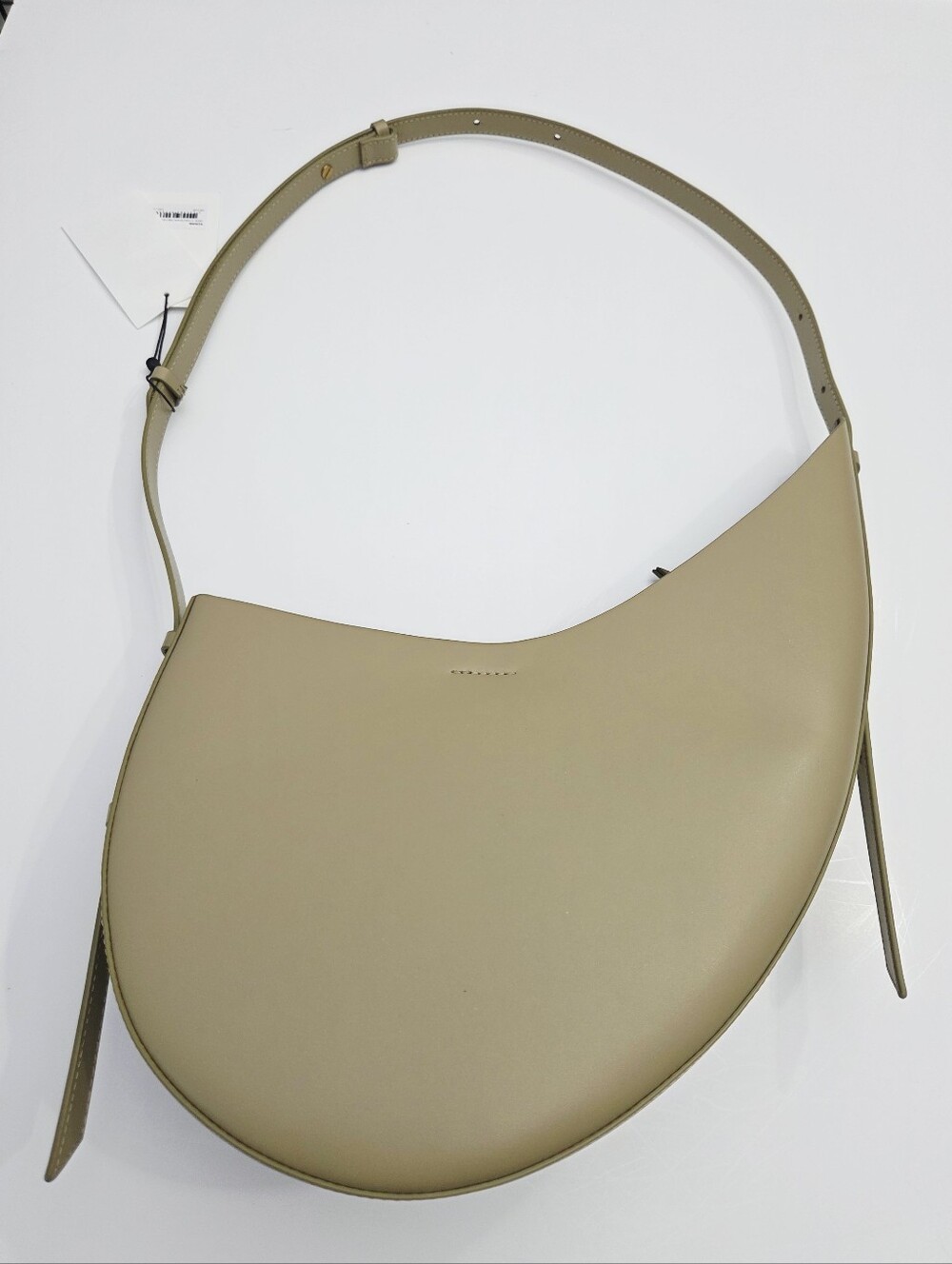 NWT SOEUR WINONA SMOOTH LEATHER BAG - BEIGE - Picture 13 of 13